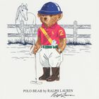 Boys White Polo Bear T-Shirt , 1, hi-res