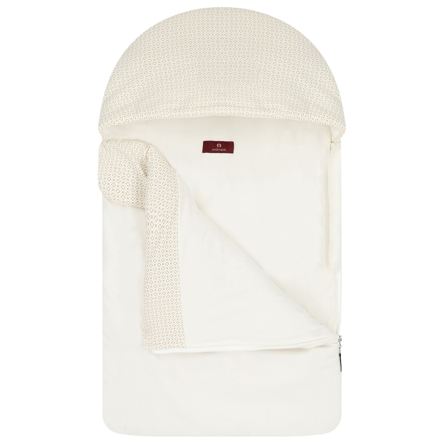 Ivory & Gold Logo Baby Nest, 1, hi-res image number null