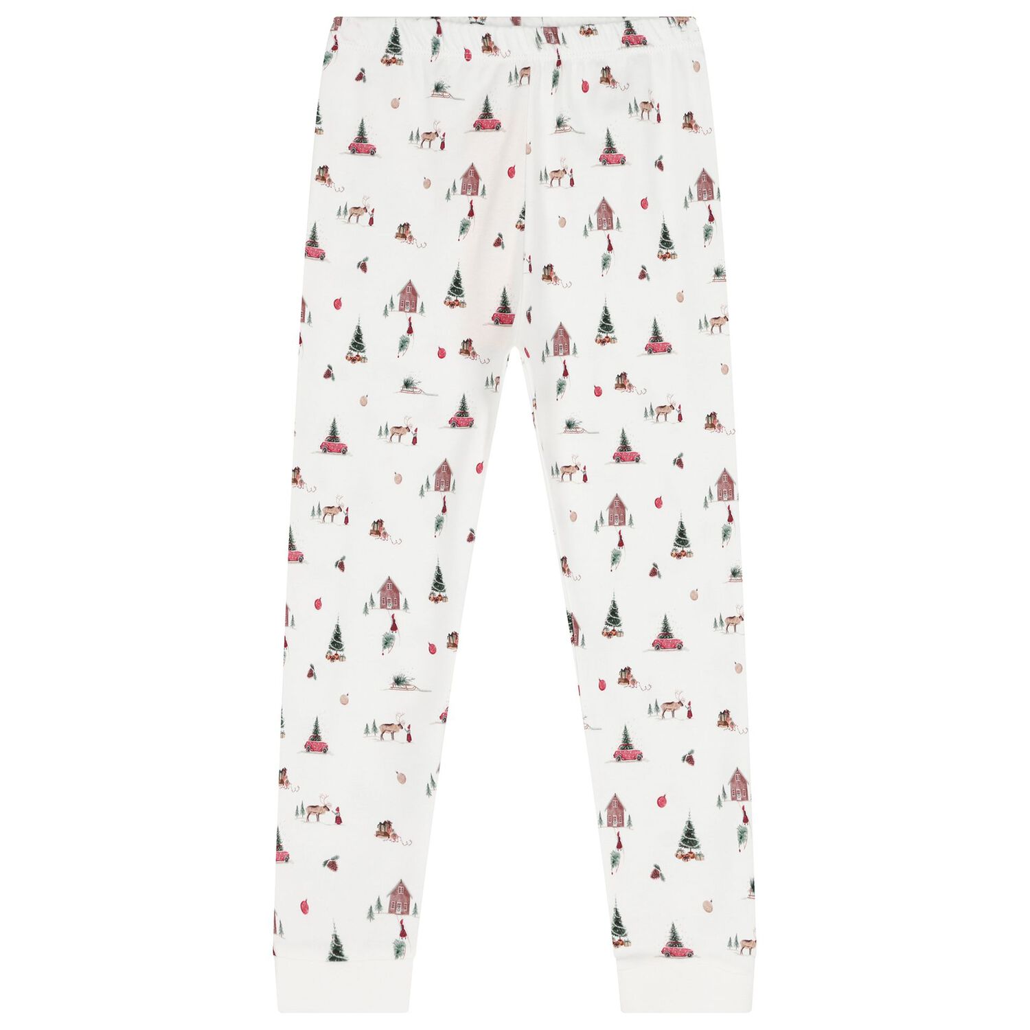 Ivory Christmas Tree Pyjamas , 1, hi-res image number null