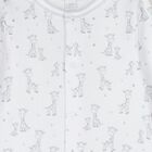 Ivory & Grey Just Giraffe Babygrow, 1, hi-res