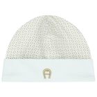 طقم أولاد هدايا أفرول بالشعار باللون   الأزرق, 1, hi-res