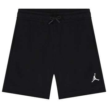 Black Jordan Logo Shorts