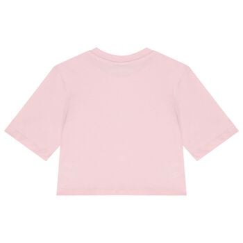 Girls Pink Logo T-Shirt