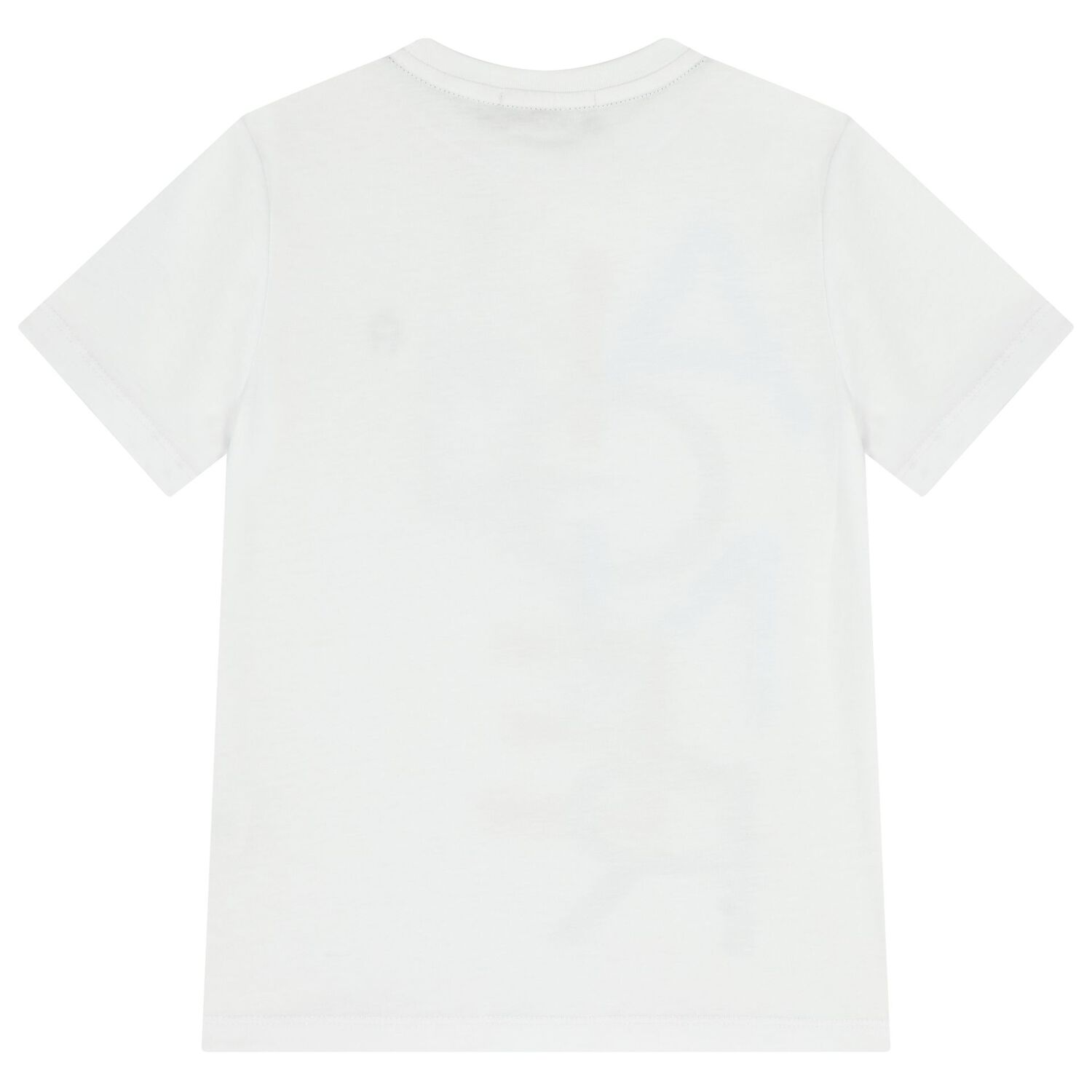 Boys White Logo T-Shirt, 1, hi-res