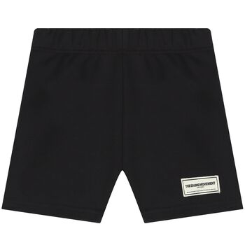 Black Logo Shorts