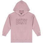 توب هودى بنات بالشعار باللون الأرجوانى, 2, hi-res