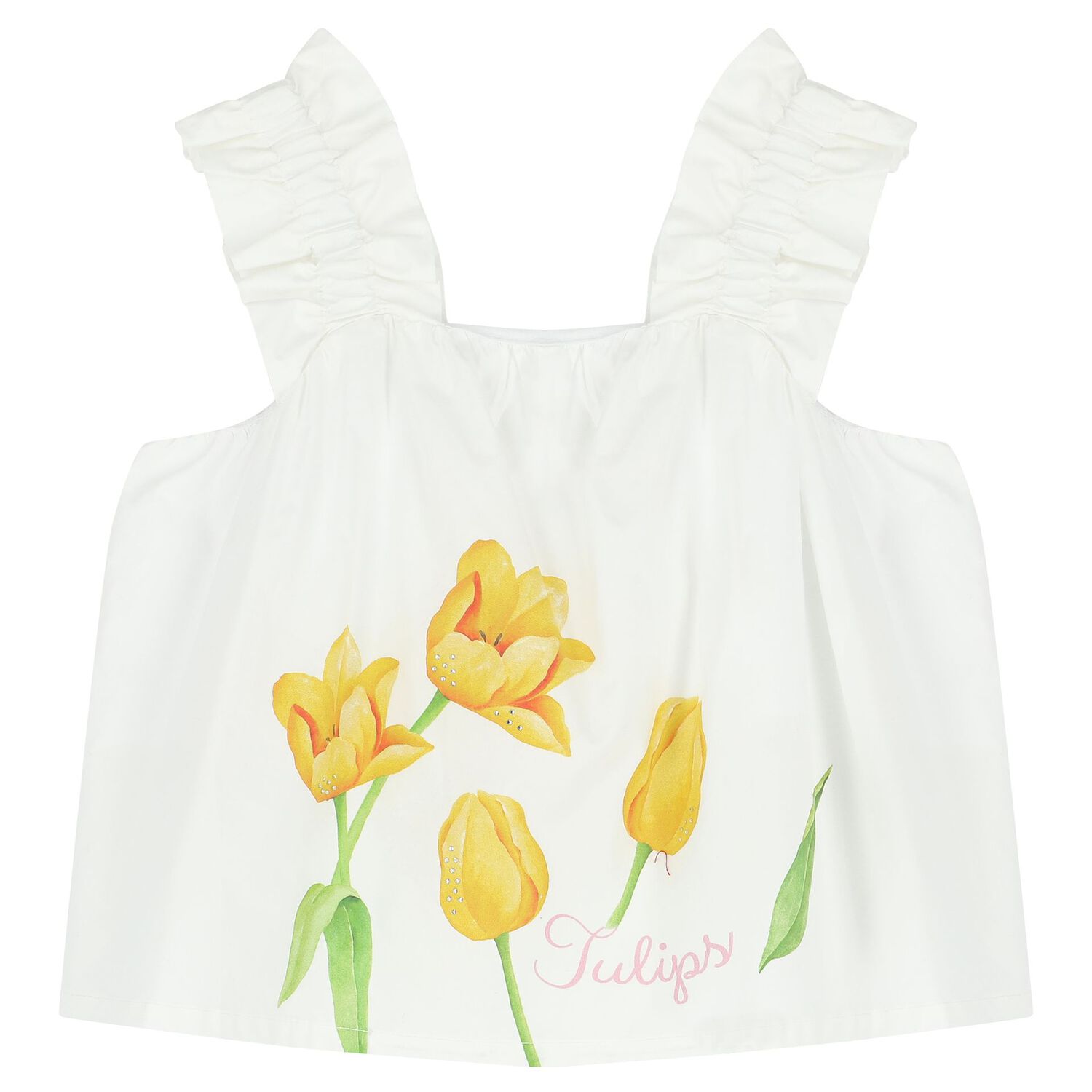 طقم بنات ليغنز بطبعة الزهور باللون الأبيض والزهري, 1, hi-res image number null