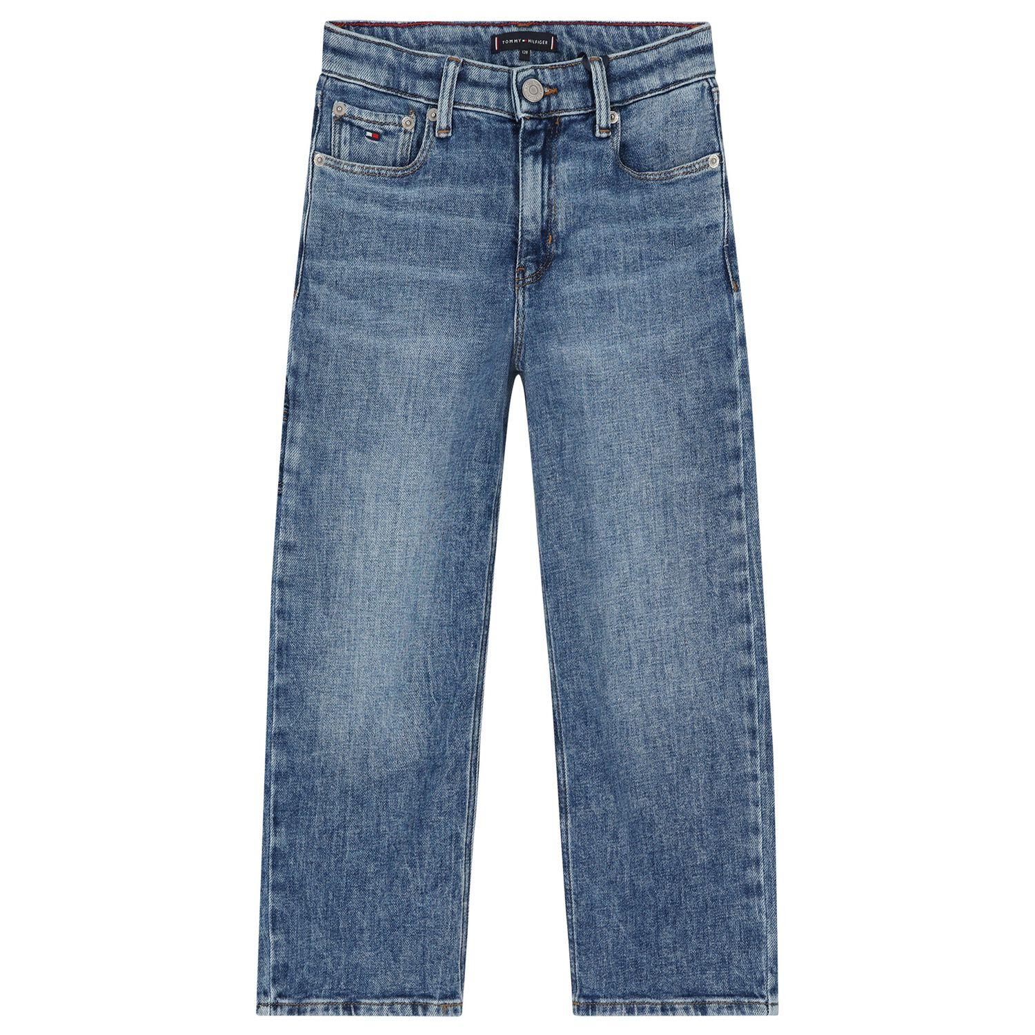 Boys Blue Denim Jeans, 1, hi-res