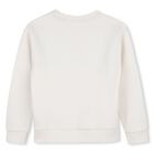 Boys Ivory Logo Sweatshirt, 1, hi-res