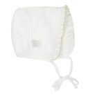 طقم هدايا للبنات أفرول بالشعار باللون الأبيض والذهبي, 1, hi-res