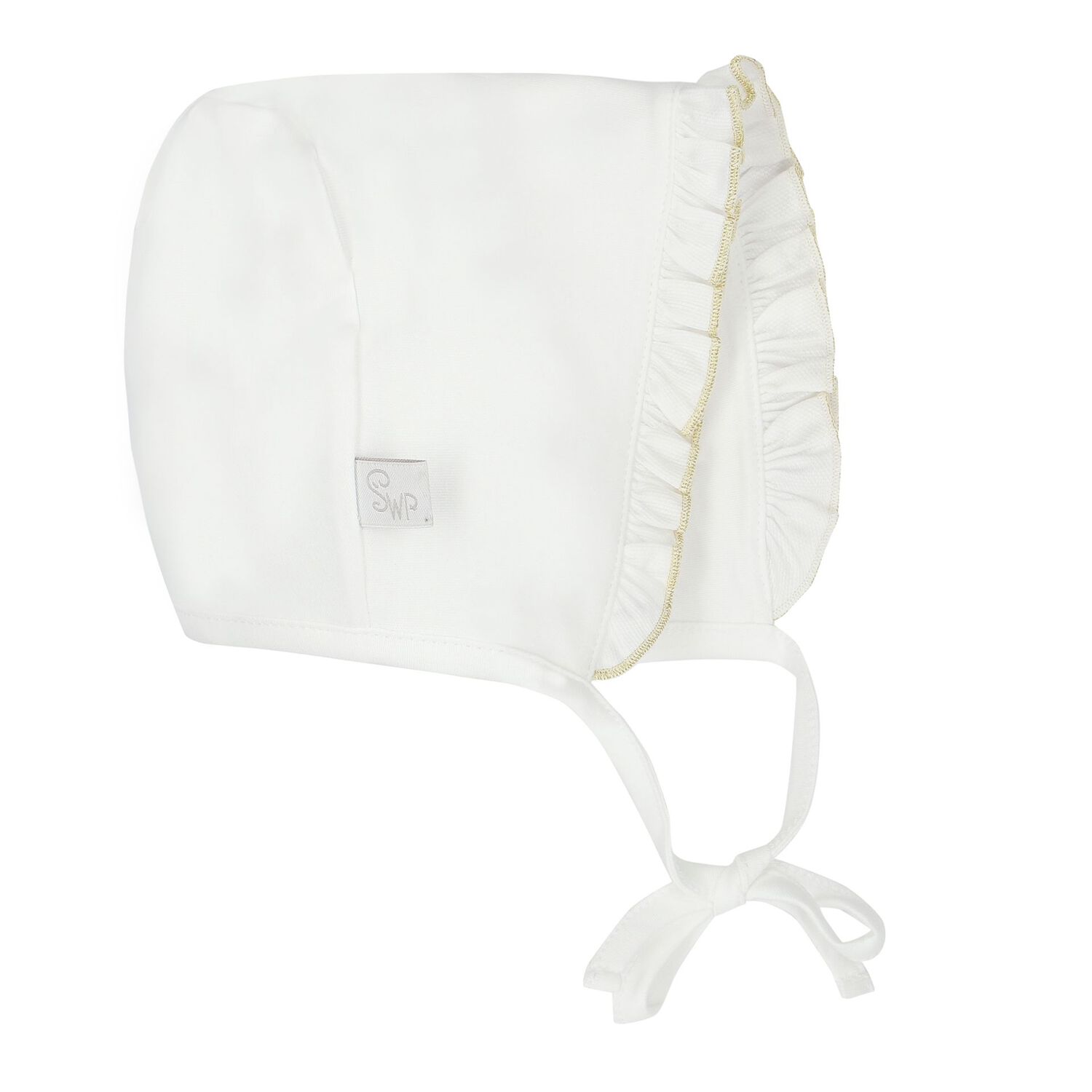 طقم هدايا للبنات أفرول بالشعار باللون الأبيض والذهبي, 1, hi-res image number null