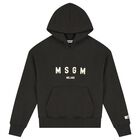 Boys Grey Logo Hooded Top, 1, hi-res