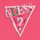 تى شيرت بنات بالشعار باللون الوردي, 2, hi-res