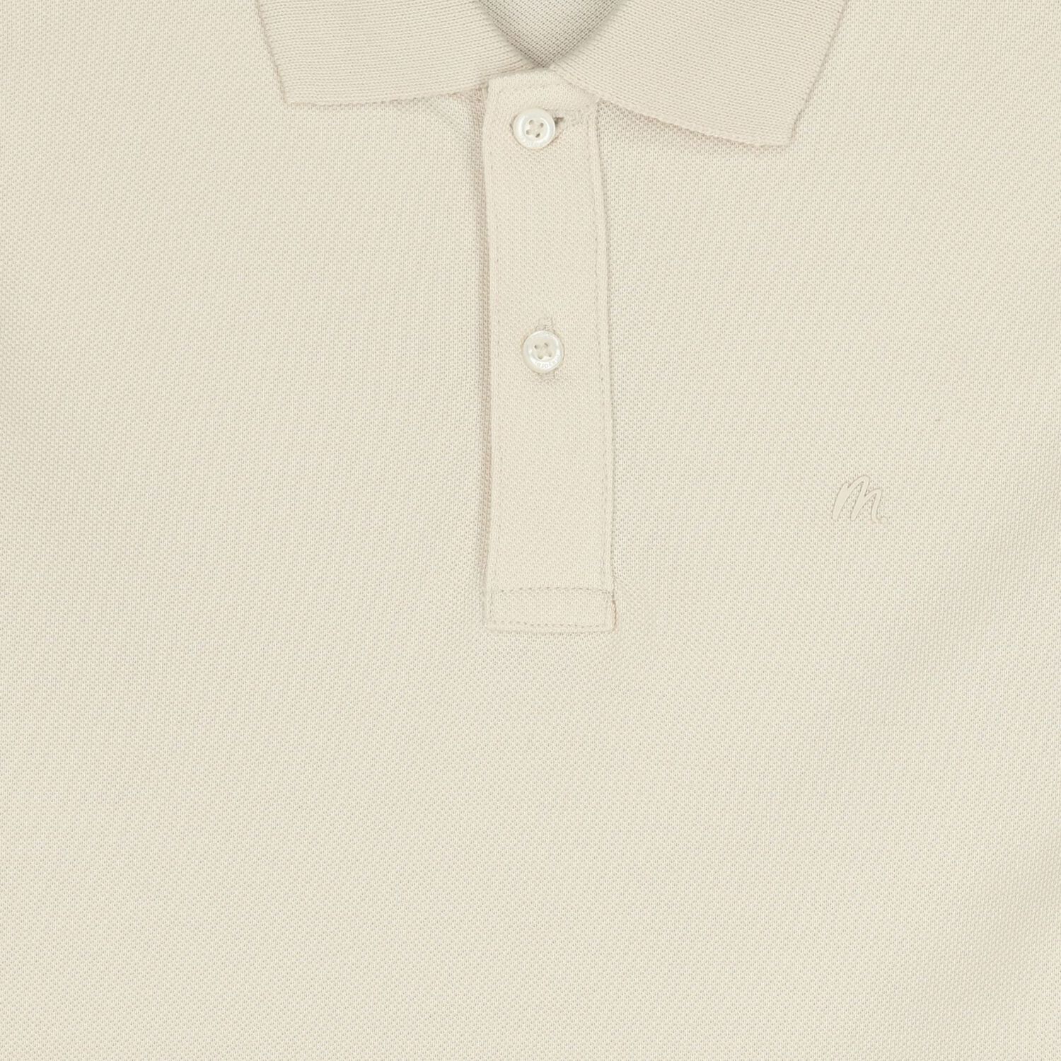 Boys Beige Logo Polo Shirt, 2, hi-res