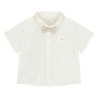 Younger Boys Ivory Shirt, 1, hi-res