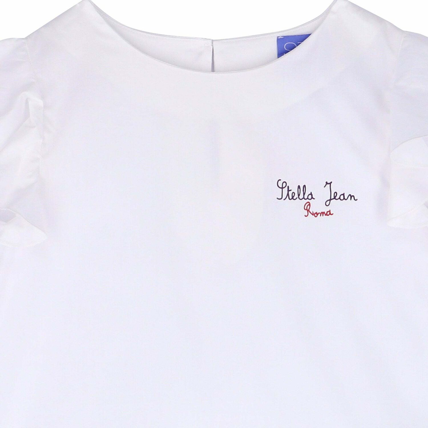 Girls White Logo Top, 1, hi-res image number null