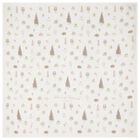 Baby Girls Ivory Sweetie Pie Swaddle Blanket, 1, hi-res