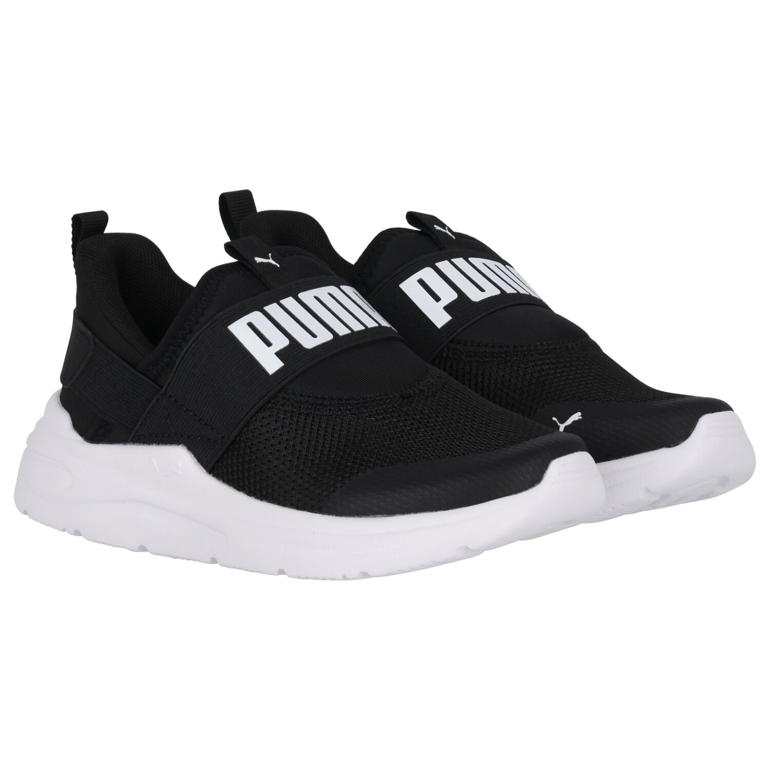 Black Soft Wired 2 Sliptech Trainers, 1, hi-res