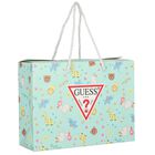 Baby Girls Beige & Green Logo Bodysuit Gift Set, 1, hi-res