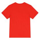 Boys Red Logo T-Shirt, 2, hi-res