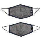 قناع الوجه باللون الكحلي والعاجي (قطعتين), 2, hi-res