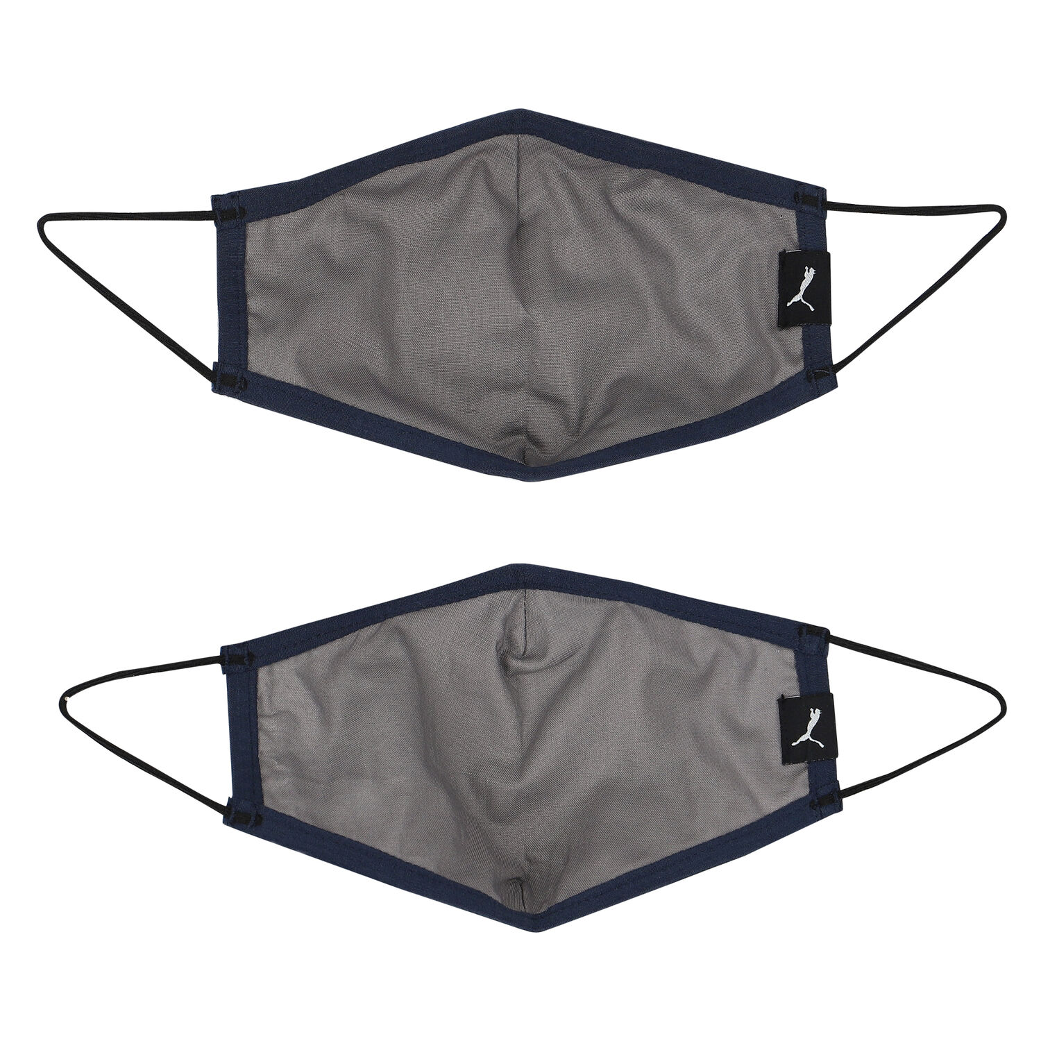 قناع الوجه باللون الكحلي والعاجي (قطعتين), 2, hi-res image number null