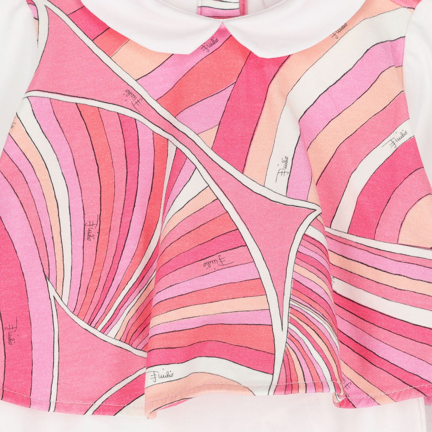 طقم هدايا ملابس أطفال بناتي باللونين الوردي والعاجي, 1, hi-res