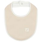 طقم هدية أفرول بشعار باللون البيج, , hi-res