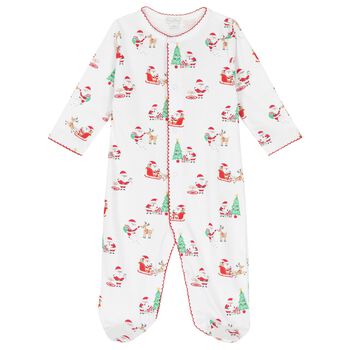 White Christmas Magic Babygrow