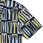 Boys Navy Blue Logo Shirt, 1, hi-res