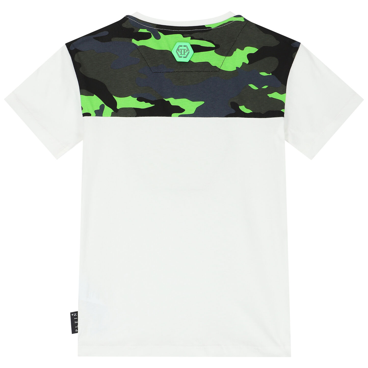Boys White Logo T-Shirt, 1, hi-res image number null
