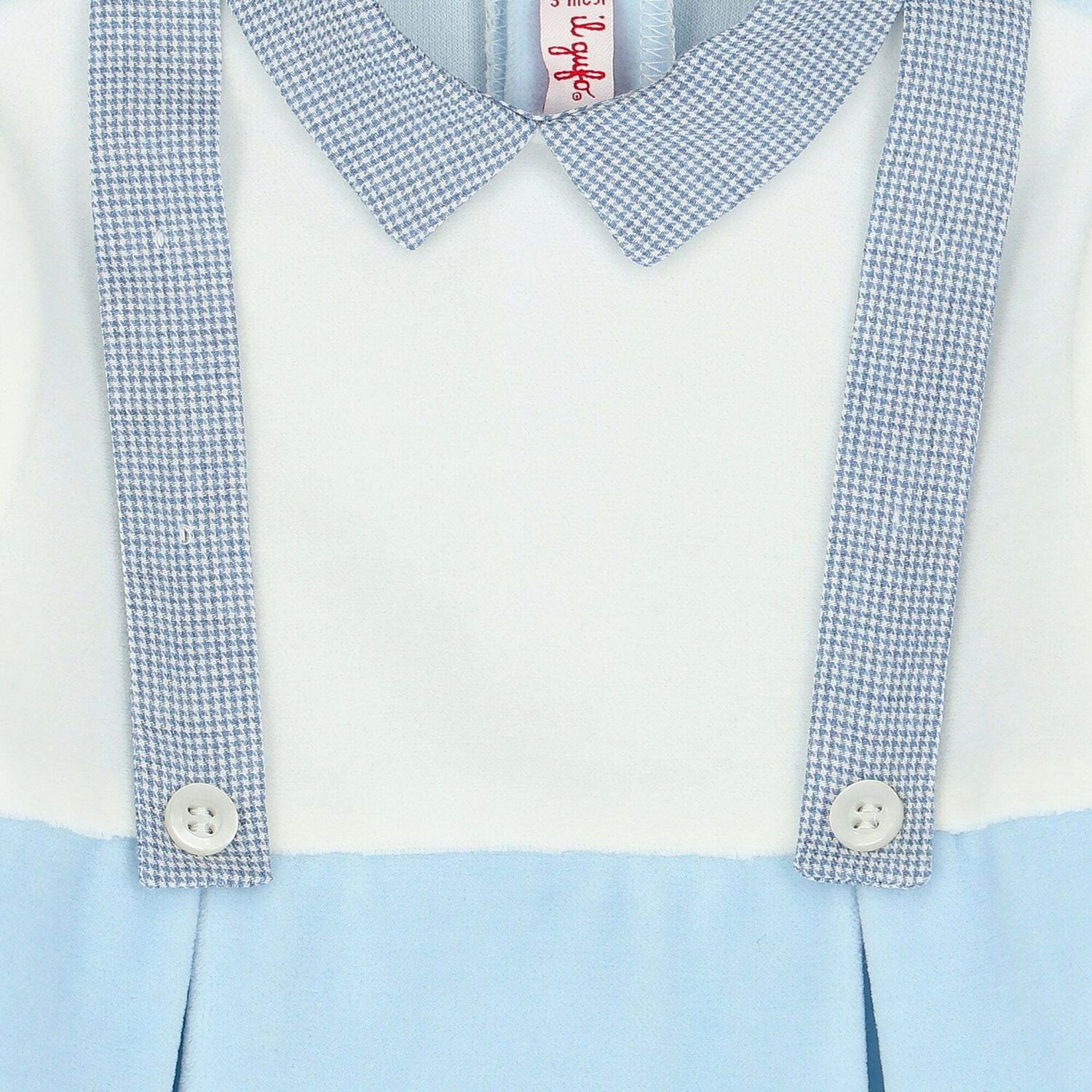 افرول باللون الازرق والابيض للاولاد, 1, hi-res