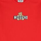 فستان بنات بالشعار تيدى بير باللون الاحمر , 3, hi-res