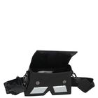 حقيبة يد للبنات بالشعار باللون الأسود, 1, hi-res