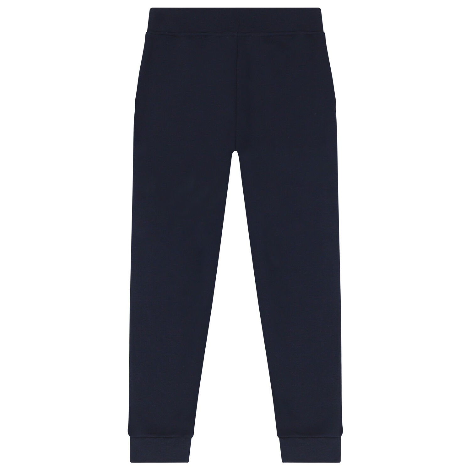 Boys Navy Blue Logo Joggers, 1, hi-res