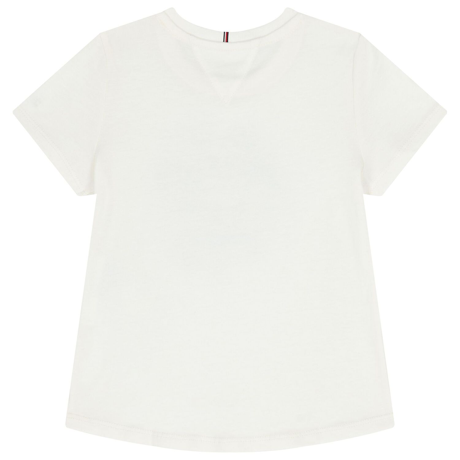 Girls Ivory Floral Logo T-Shirt, 1, hi-res