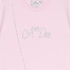 Girls Pink Cotton Bag Print Dress, 1, hi-res