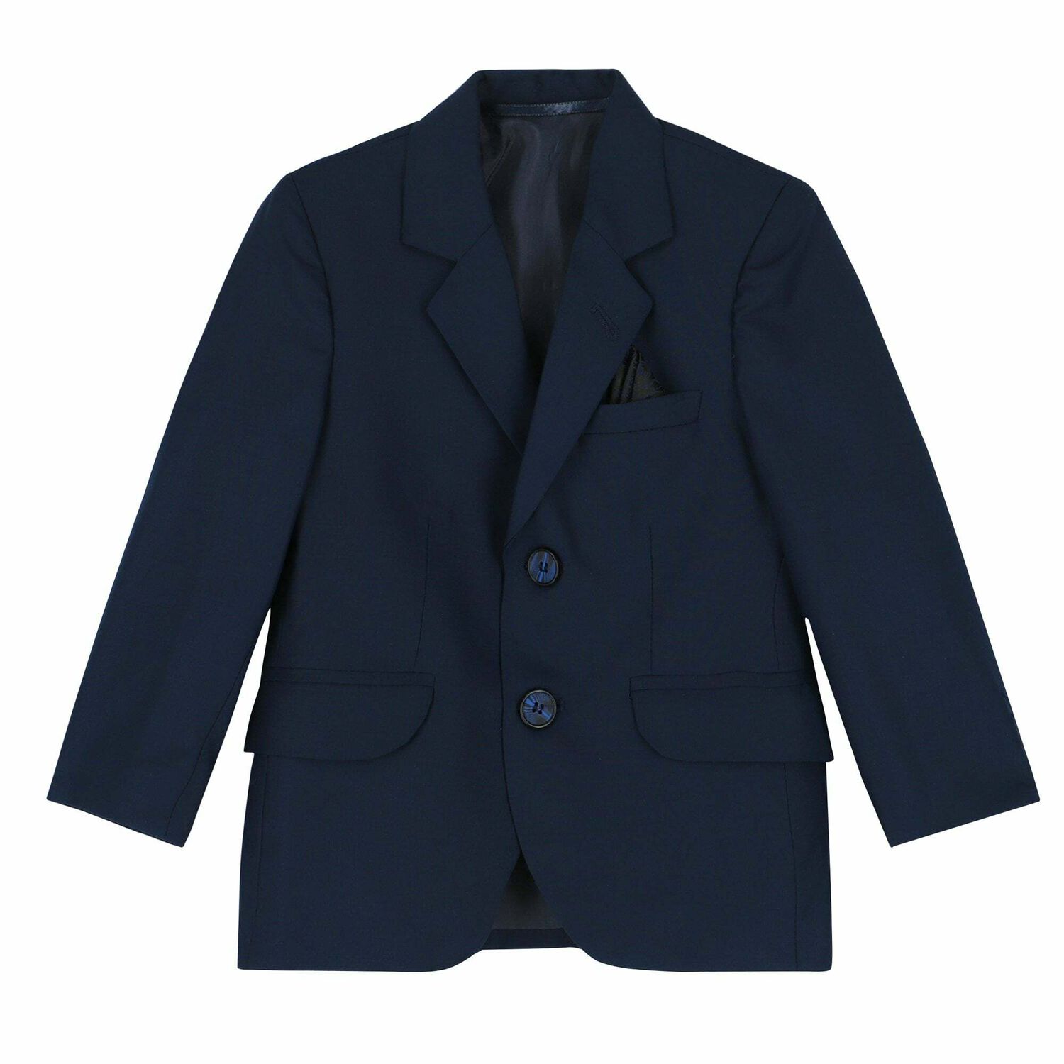 Boys Navy Blue Suit Set, 1, hi-res image number null