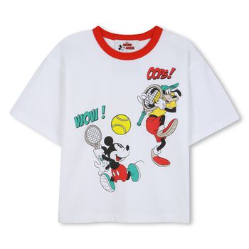 Boys White Disney T-Shirt