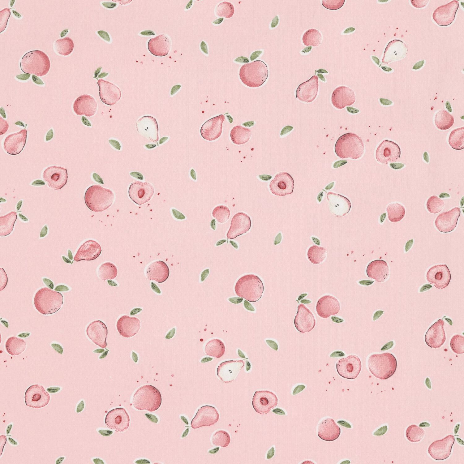 Baby Girls Pink Apple Blanket, 1, hi-res