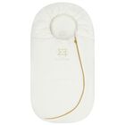 مدس بنات بالشعار باللون العاجى , 1, hi-res