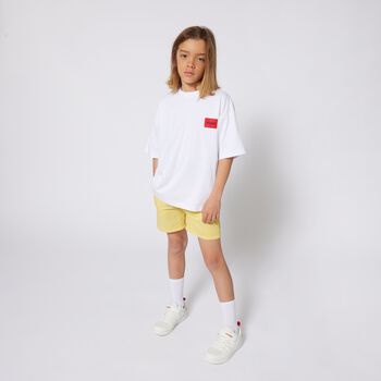 Boys White Logo T-Shirt