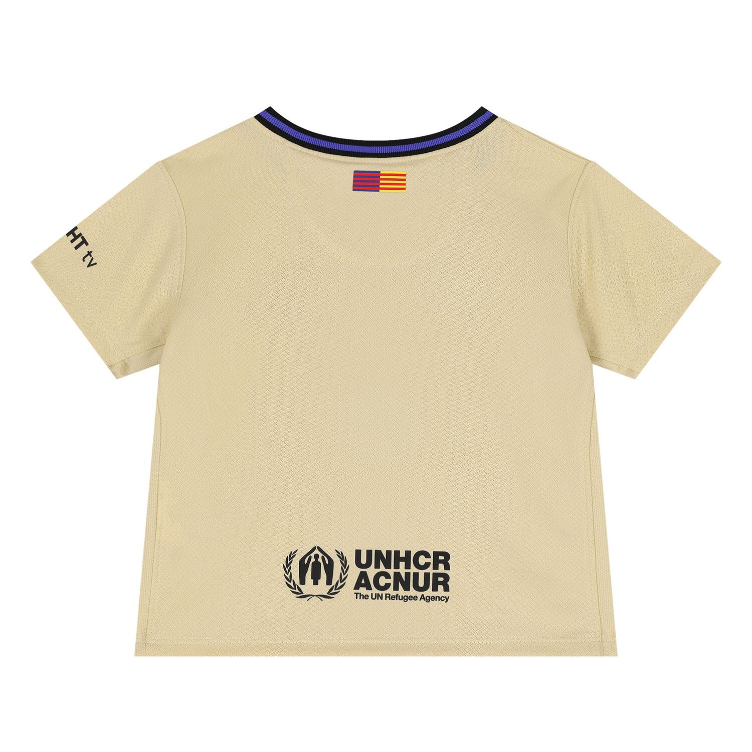 Younger Boys Beige & Black Barcelona Shorts Set, 1, hi-res