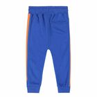 Younger Boys Blue Logo Joggers, 1, hi-res