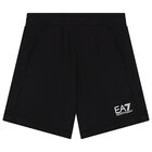 Boys Orange & Black Logo Shorts Set, 2, hi-res