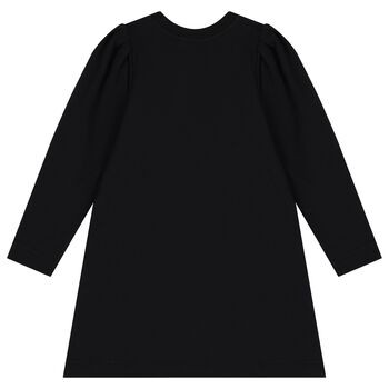 فستان بنات بشعار تيدي بيري باللون الأسود