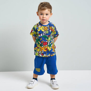 Boys Multi-Coloured Shorts Set