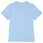 Boys Blue Logo T-Shirt, 4, hi-res