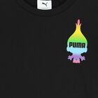 تيشيرت أولاد بالشعار باللون الأسود, 1, hi-res