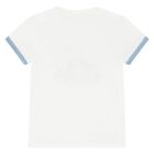 طقم شورت اولاد باللون الابيض والازرق ( 2 قطعه), 1, hi-res